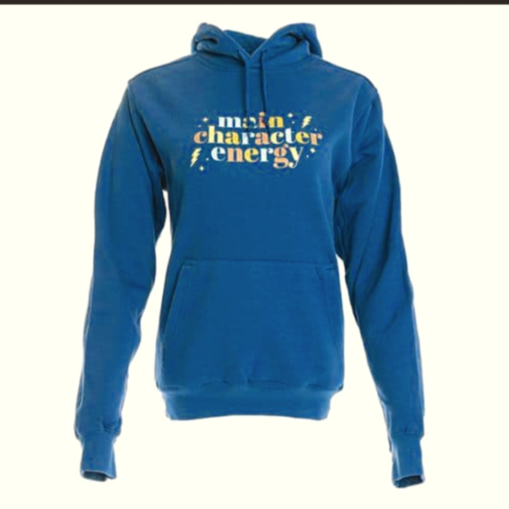 Lularoe Alex "Main Character Energy" hoodie sweatshirt size large